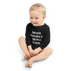 Age only matters if you're a cheese. - Infant Long Sleeve Baby Rib Bodysuit Funny quotes 7829642