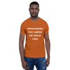 Opportunities don't happen. You create them. - Unisex Short Sleeve Jersey T-Shirt Motivational quotes 7830573
