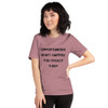 Opportunities don't happen. You create them. - Unisex Short Sleeve Jersey T-Shirt Motivational quotes 7830573
