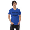 Opportunities don't happen. You create them. - Unisex Short Sleeve Jersey T-Shirt Motivational quotes 7830573