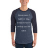Sometimes I have to tell myself it's not worth the jail time. - Unisex Fine Jersey Raglan Tee Funny quotes 7829025