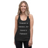 Nobody is perfect. My name is Perfect! - Ladies' Triblend Racerback Tank Funny quotes 7822912