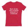 What do you call a thieving alligator? A Crookodile - Ladies' The Boyfriend Tee Funny quotes 7822918