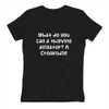 What do you call a thieving alligator? A Crookodile - Ladies' The Boyfriend Tee Funny quotes 7822918