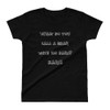 What do you call a bear with no ears? EARS! - Ladies' Ultra Cotton T-Shirt Funny quotes 7824271