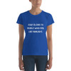 Stay close to people who feel like sunlight. - Ladies Ringspun Fashion Fit T-Shirt Motivational quotes 7823736