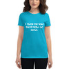 I think my soul mate might be carbs. - Ladies Ringspun Fashion Fit T-Shirt Funny quotes 7821572