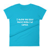 I think my soul mate might be carbs. - Ladies Ringspun Fashion Fit T-Shirt Funny quotes 7821572