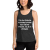 I'm old enough to know better. But young enough to do it anyway. - Women's Tri-Blend Racerback Tank Funny quotes 7823523