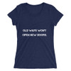 Old ways won't open new doors. - Ladies' Triblend Short Sleeve T-Shirt Motivational quotes 7826693