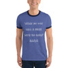 What do you call a bear with no ears? EARS! - Lightweight Ringer Tee Funny quotes 7829940