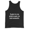 There is no angry way to say bubbles. - Unisex Jersey Tank Funny quotes 7830263