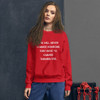 You will never change someone. They have to change themselves. - Unisex Crewneck Sweatshirt Motivational quotes 7825844