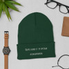 Run like you stole something. - 12" Cuffed Beanie Funny quotes 7820519