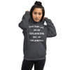 Live your life as an exclamation, not an explanation. - Unisex Hooded Sweatshirt Motivational quotes 7826154