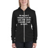 All my life I thought the air was free. Until I bought a bag of chips. - Unisex Triblend Lightweight Zip Hoodie Funny quotes 7832109