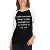 There's nothing wrong in being a beginner. No one starts at the top. - Unisex Fine Jersey Raglan Tee Motivational quotes 7829380