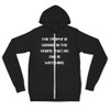 The trophy is earned in the hours that no one is watching. - Unisex Triblend Lightweight Zip Hoodie Motivational quotes 7832620