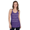 There should be sympathy cards for having to go back to work after vacation. - Ladies Triblend Racerback Tank Funny quotes 7826049