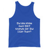 Did you know that DIET stands for: Did I Eat That? - Unisex Jersey Tank Funny quotes 7831439