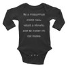 Be a pineapple: stand tall, wear a crown, and be sweet on the inside. - Infant Long Sleeve Baby Rib Bodysuit Funny quotes 7829762