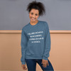 Falling down is an accident. Staying down is a choice. - Unisex Crewneck Sweatshirt Motivational quotes 7825185