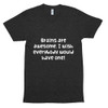 Brains are awesome. I wish everybody would have one! - Unisex Short Sleeve Track Shirt Funny quotes 7822673