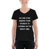 No one ever injured their eyesight by looking on the bright side. - Lightweight V-Neck T-Shirt Motivational quotes 7831789