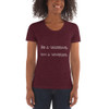 Be a Warrior, not a Worrier. - Women's Tri-Blend T-Shirt Funny quotes 7823623