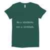 Be a Warrior, not a Worrier. - Women's Tri-Blend T-Shirt Funny quotes 7823623
