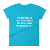Please God, if you can't make me thin, make my friends fat. - Ladies Ringspun Fashion Fit T-Shirt Funny quotes 7822676