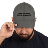 There is no angry way to say bubbles. - Distressed Dad Hat Funny quotes 7820724