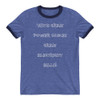 With great power comes great electricity bills! - Lightweight Ringer Tee Funny quotes 7830547