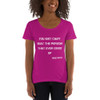 You just can't beat the person that ever gives up - Babe Ruth - Ladies Sheer Scoopneck T-Shirt Motivational quotes 7821907