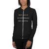 Don't give up on your dreams. keep sleeping. - Unisex Triblend Lightweight Zip Hoodie Funny quotes 7832083