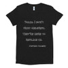 Folks, I don't trust children. They're here to replace us. - Stephen Colbert - Women's Tri-Blend T-Shirt Funny quotes 7824081