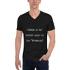 There is no angry way to say "Bubbles! - Unisex Short Sleeve V-Neck Jersey Tee Funny quotes 7828390