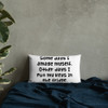 Some days I amaze myself. Other days I put my keys in the fridge. - Premium Pillow Funny quotes 7827942