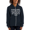 Friends: people who borrow my books and set wet glasses on them. - Unisex Flex Fleece Zip Hoodie Funny quotes 7824828