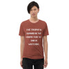 The trophy is earned in the hours that no one is watching. - Unisex Triblend Short Sleeve T-Shirt Motivational quotes 7827278