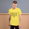 Mindset is what separates the best from the rest. - Unisex Short Sleeve Jersey T-Shirt Motivational quotes 7830894