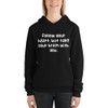 Follow your heart, but take your brain with you. - Unisex Fleece Pullover Hoodie Funny quotes 7832273