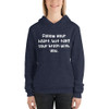 Follow your heart, but take your brain with you. - Unisex Fleece Pullover Hoodie Funny quotes 7832273