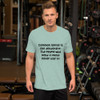 Common sense is like deodorant. The people who need it most never use it! - Unisex Short Sleeve Jersey T-Shirt Funny quotes 7823113