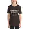 Common sense is like deodorant. The people who need it most never use it! - Unisex Short Sleeve Jersey T-Shirt Funny quotes 7823113
