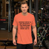 Common sense is like deodorant. The people who need it most never use it! - Unisex Short Sleeve Jersey T-Shirt Funny quotes 7823113