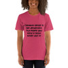 Common sense is like deodorant. The people who need it most never use it! - Unisex Short Sleeve Jersey T-Shirt Funny quotes 7823113