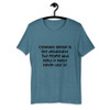 Common sense is like deodorant. The people who need it most never use it! - Unisex Short Sleeve Jersey T-Shirt Funny quotes 7823113