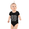 Some days I amaze myself. Other days I put my keys in the fridge. - Infant Baby Rib Bodysuit Funny quotes 7829541