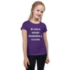 Be brave. Nobody remembers a coward. - Girl's The Princess Tee Motivational quotes 7823524